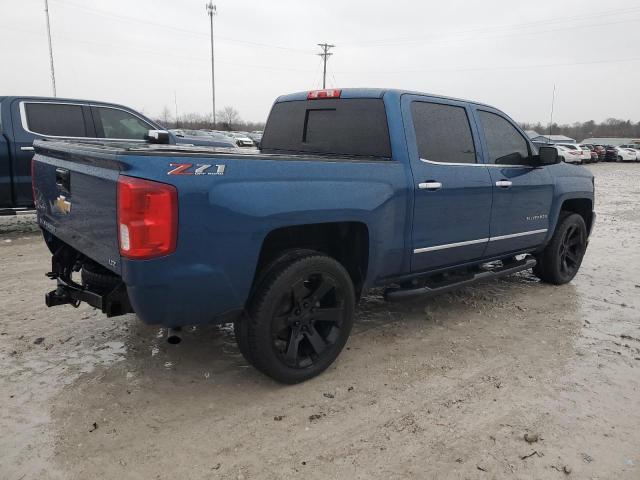 3GCUKSEC7JG120451 - 2018 CHEVROLET SILVERADO K1500 LTZ BLUE photo 3