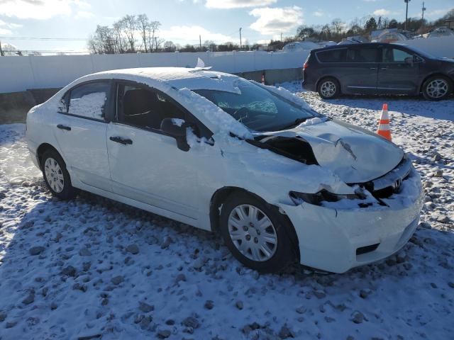 19XFA1F39BE043227 - 2011 HONDA CIVIC VP WHITE photo 4