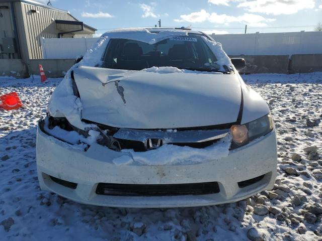 19XFA1F39BE043227 - 2011 HONDA CIVIC VP WHITE photo 5