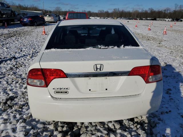 19XFA1F39BE043227 - 2011 HONDA CIVIC VP WHITE photo 6