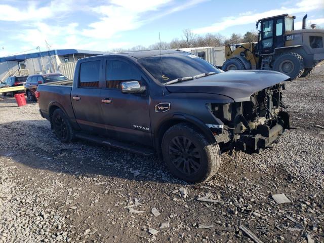 1N6AA1E65HN518525 - 2017 NISSAN TITAN SV CHARCOAL photo 4