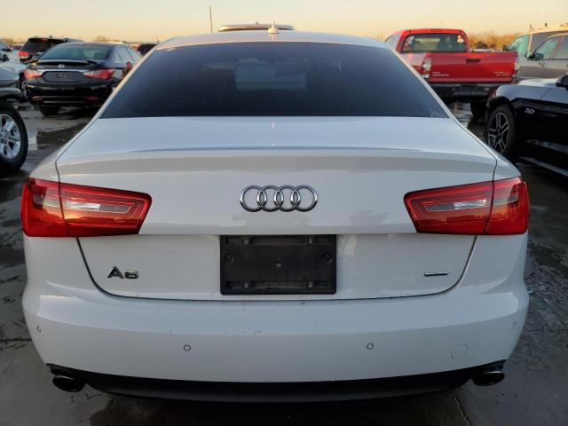 WAUGFAFC4FN025478 - 2015 AUDI A6 PREMIUM PLUS WHITE photo 6