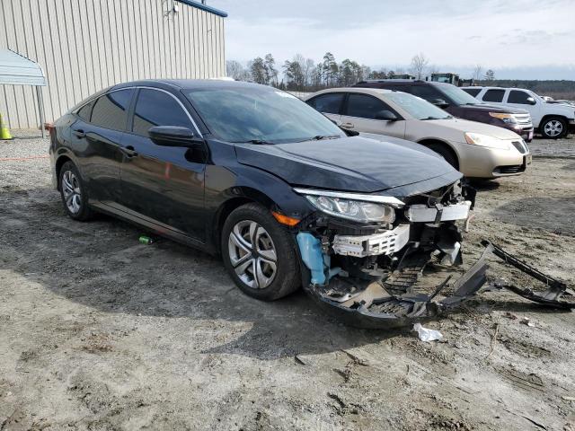 2HGFC2F55JH598584 - 2018 HONDA CIVIC LX BLACK photo 4