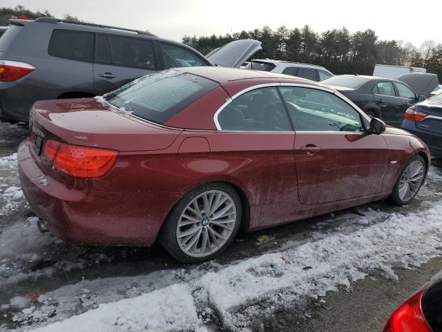 WBADX7C53BE580652 - 2011 BMW 335 I BROWN photo 3