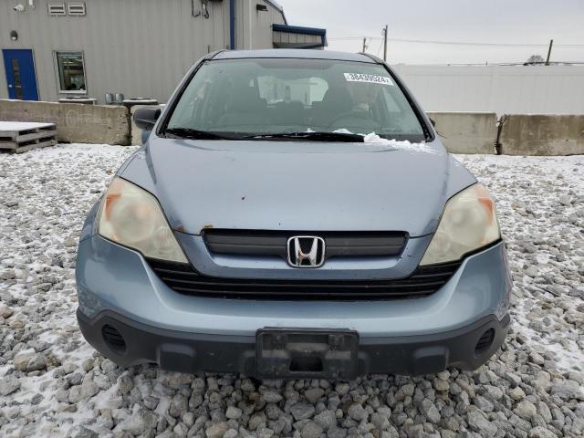 5J6RE48348L038382 - 2008 HONDA CR-V LX BLUE photo 5