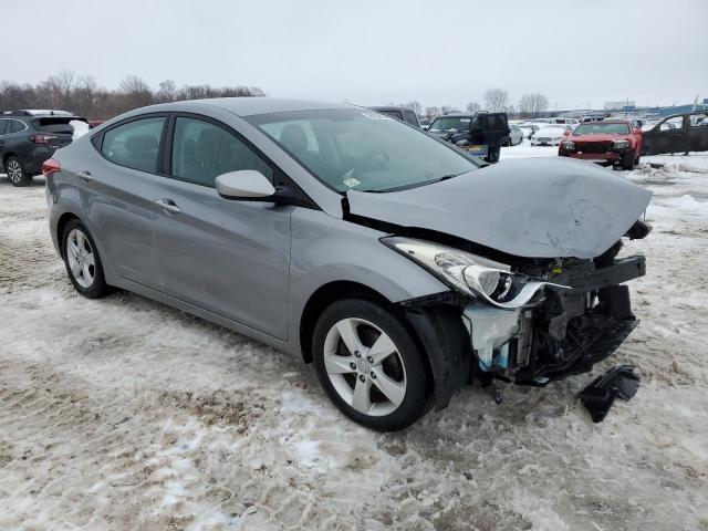 KMHDH4AE8CU383030 - 2012 HYUNDAI ELANTRA GLS SILVER photo 4