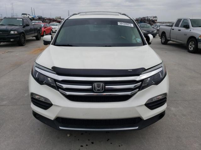 5FNYF5H95GB054150 - 2016 HONDA PILOT TOURING WHITE photo 5