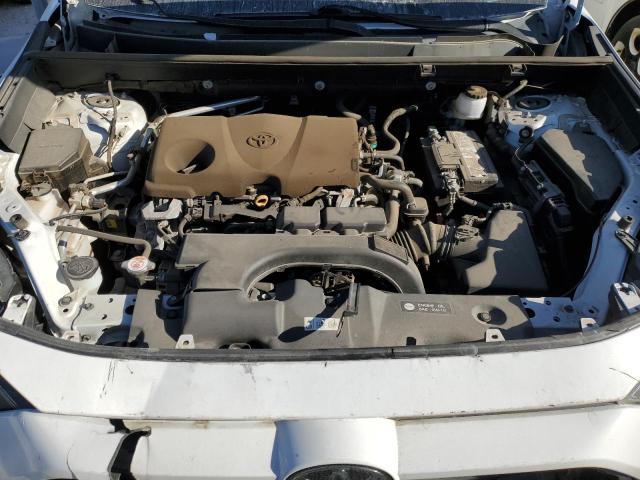 2T3W1RFV0KW031682 - 2019 TOYOTA RAV4 XLE WHITE photo 12