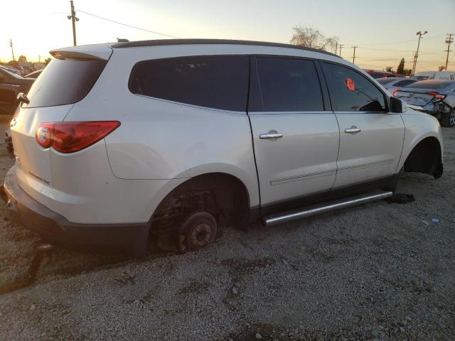 1GNKRLED5CJ304801 - 2012 CHEVROLET TRAVERSE LTZ WHITE photo 3