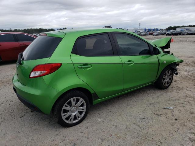 JM1DE1KY3D0169236 - 2013 MAZDA MAZDA2 GREEN photo 3