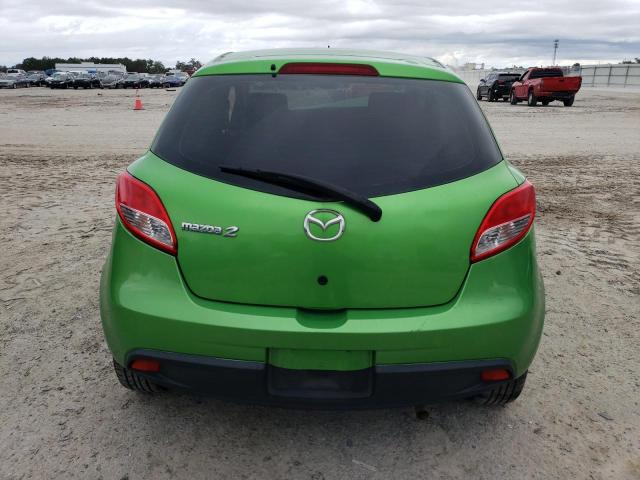 JM1DE1KY3D0169236 - 2013 MAZDA MAZDA2 GREEN photo 6