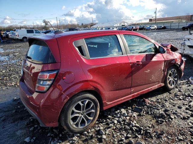 1G1JD6SB3L4109603 - 2020 CHEVROLET SONIC LT BURGUNDY photo 3