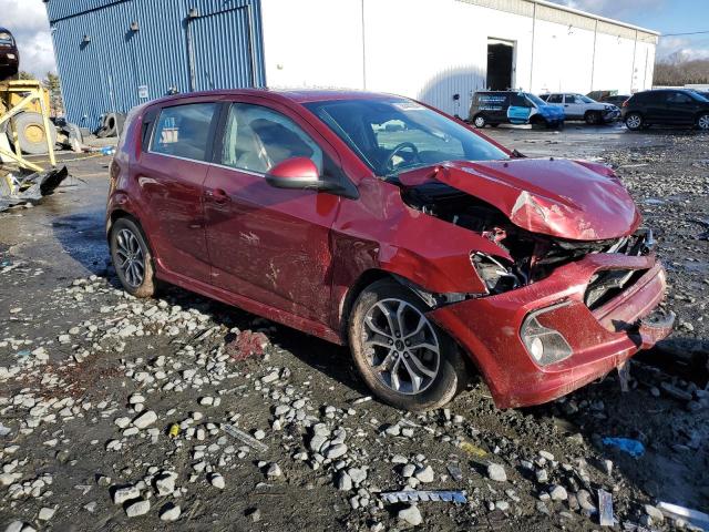 1G1JD6SB3L4109603 - 2020 CHEVROLET SONIC LT BURGUNDY photo 4