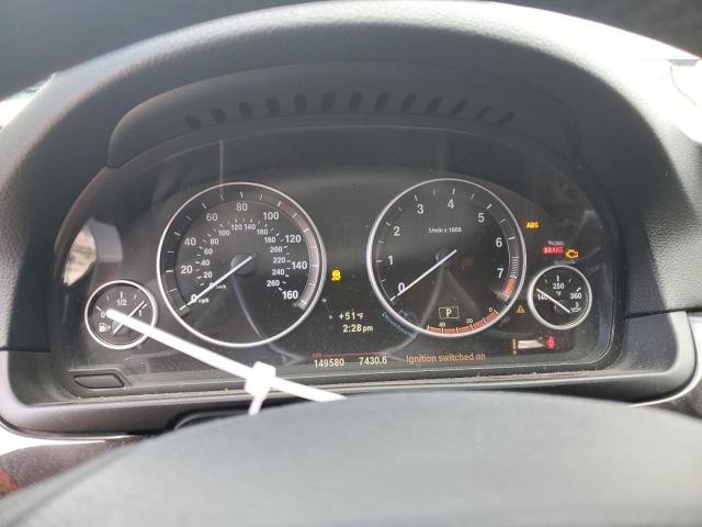 WBAXH5C51DDW16359 - 2013 BMW 5 SERIES XI SILVER photo 9