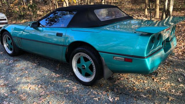 1G1YY6784G5904871 - 1986 CHEVROLET CORVETTE GREEN photo 3