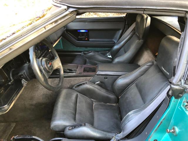 1G1YY6784G5904871 - 1986 CHEVROLET CORVETTE GREEN photo 5