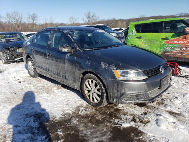 3VWDZ7AJ7BM384010 - 2011 VOLKSWAGEN JETTA SE GRAY photo 4