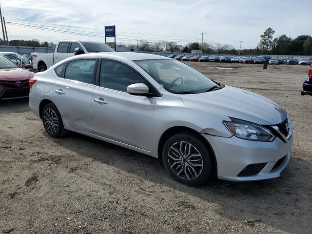 3N1AB7AP3KY354951 - 2019 NISSAN SENTRA S SILVER photo 4