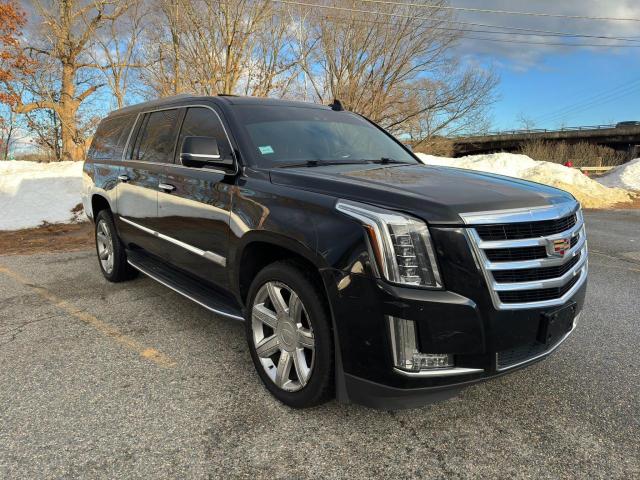 1GYS4HKJ3JR361196 - 2018 CADILLAC ESCALADE ESV LUXURY BLACK photo 1