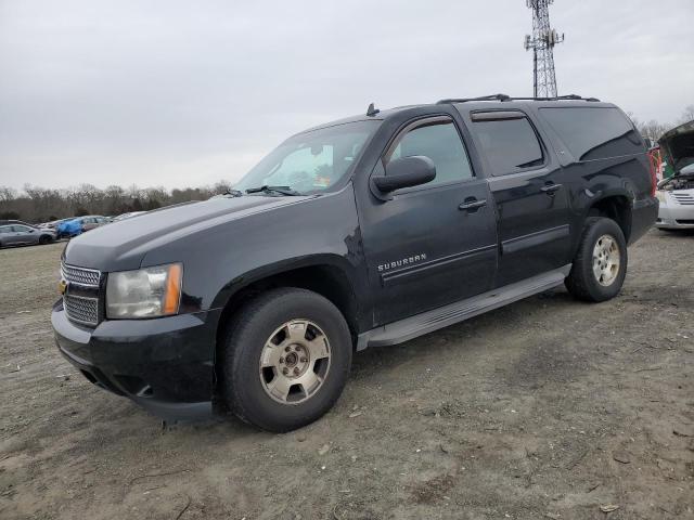 1GNSKJE70CR191022 - 2012 CHEVROLET SUBURBAN K1500 LT BLACK photo 1