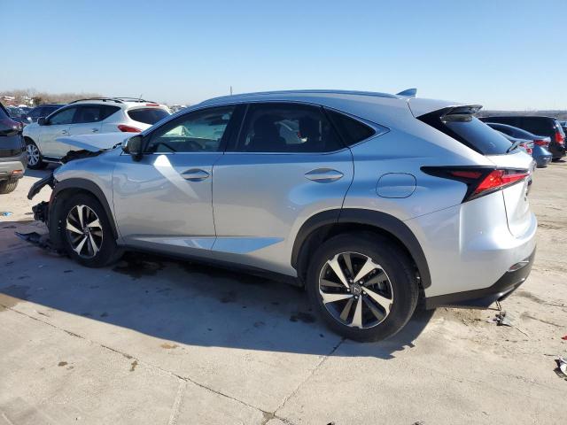 JTJYARBZ0K2153093 - 2019 LEXUS NX 300 BASE ვერცხლისფერი ფოტო 2