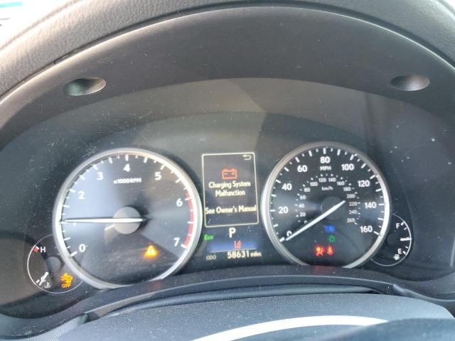 JTJYARBZ0K2153093 - 2019 LEXUS NX 300 BASE ვერცხლისფერი ფოტო 9