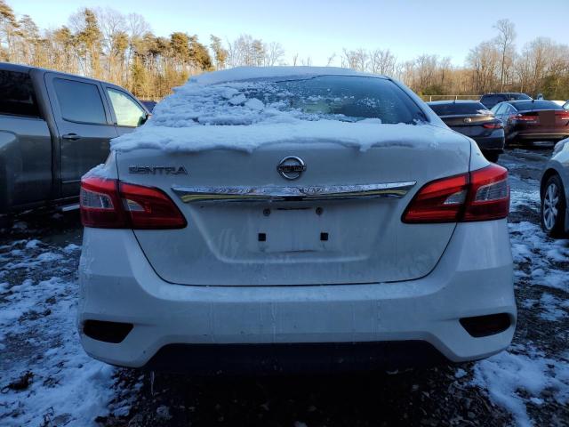 3N1AB7AP7HY348515 - 2017 NISSAN SENTRA S WHITE photo 6