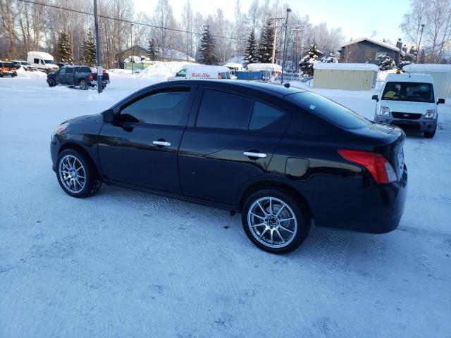 3N1CN7AP2KL868237 - 2019 NISSAN VERSA S BLACK photo 2