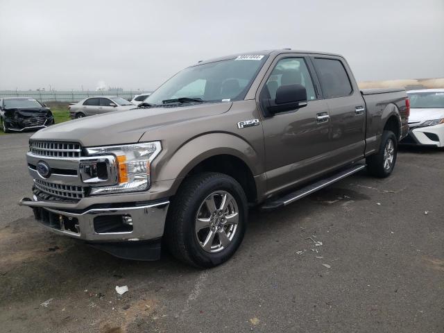 1FTEW1CG8JKD81959 - 2018 FORD F150 SUPERCREW GRAY photo 1