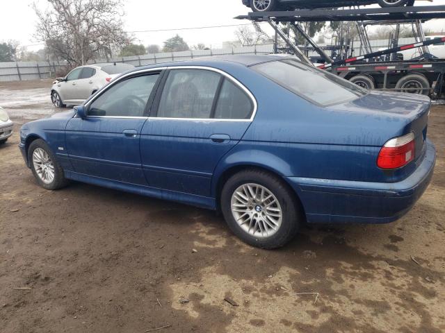 WBADT634X3CK33202 - 2003 BMW 530 I AUTOMATIC BLUE photo 2