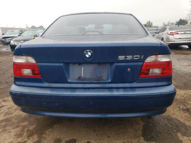 WBADT634X3CK33202 - 2003 BMW 530 I AUTOMATIC BLUE photo 6