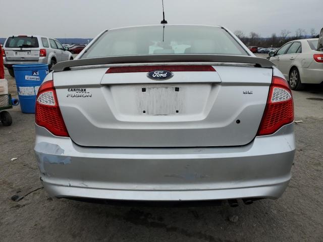 3FAHP0HAXBR171424 - 2011 FORD FUSION SE SILVER photo 6