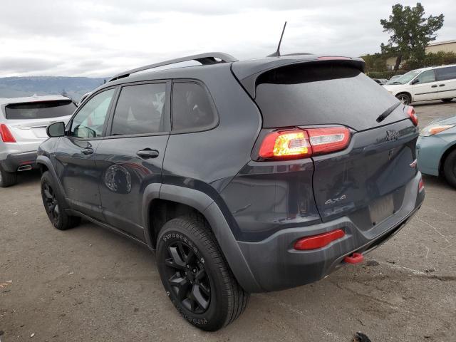 1C4PJMBS1GW277670 - 2016 JEEP CHEROKEE TRAILHAWK GRAY photo 2