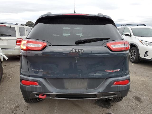 1C4PJMBS1GW277670 - 2016 JEEP CHEROKEE TRAILHAWK GRAY photo 6