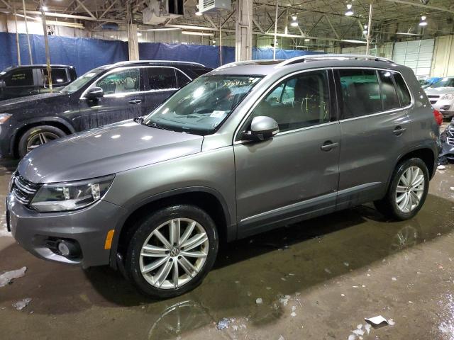 WVGAV3AX8EW542238 - 2014 VOLKSWAGEN TIGUAN S GRAY photo 1