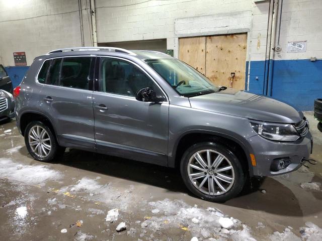 WVGAV3AX8EW542238 - 2014 VOLKSWAGEN TIGUAN S GRAY photo 4