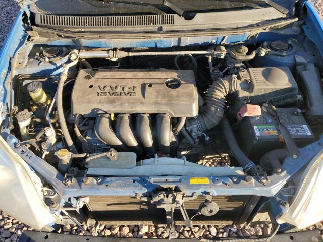 2T1KR30E37C640392 - 2007 TOYOTA COROLLA MA XR BLUE photo 11