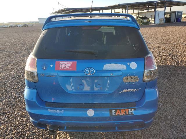 2T1KR30E37C640392 - 2007 TOYOTA COROLLA MA XR BLUE photo 6