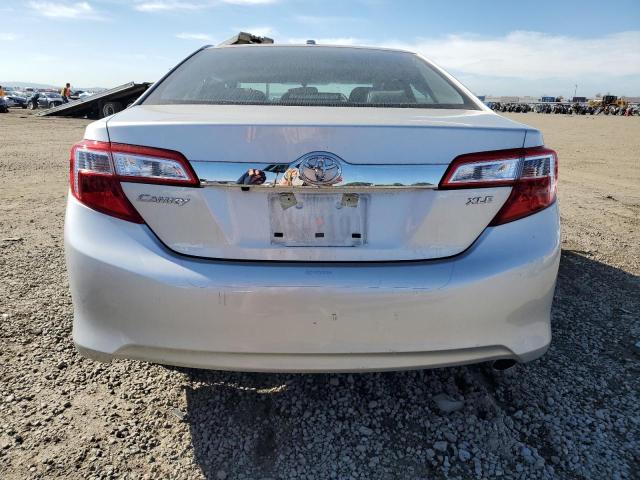 4T4BF1FK7CR225214 - 2012 TOYOTA CAMRY BASE SILVER photo 6