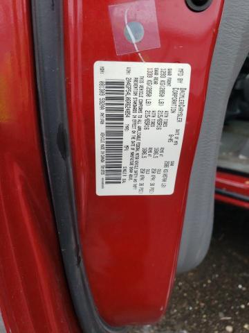 2A4GP54L06R624854 - 2006 CHRYSLER TOWN & COU TOURING RED photo 14