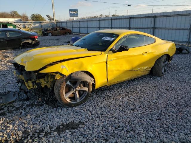 1FA6P8TH6F5391629 - 2015 FORD MUSTANG YELLOW photo 1