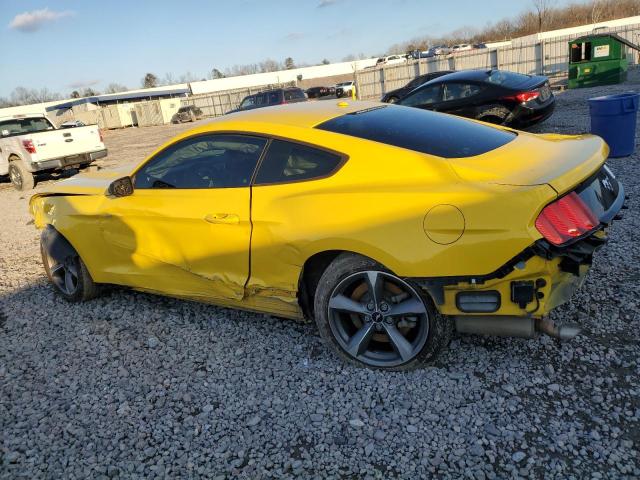 1FA6P8TH6F5391629 - 2015 FORD MUSTANG YELLOW photo 2