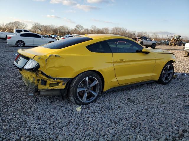 1FA6P8TH6F5391629 - 2015 FORD MUSTANG YELLOW photo 3