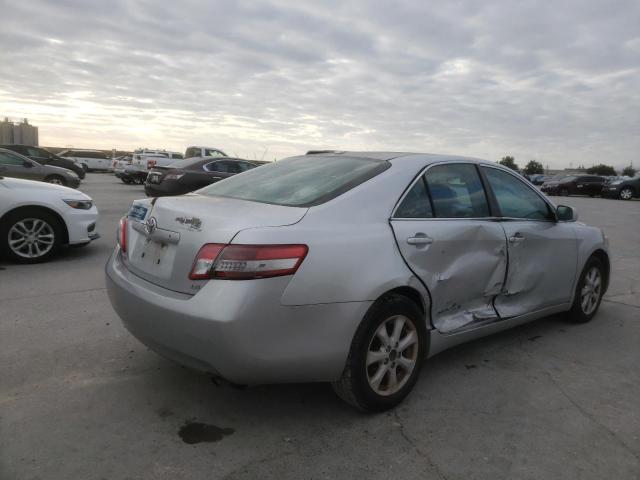 4T4BF3EK2BR144438 - 2011 TOYOTA CAMRY BASE SILVER photo 3