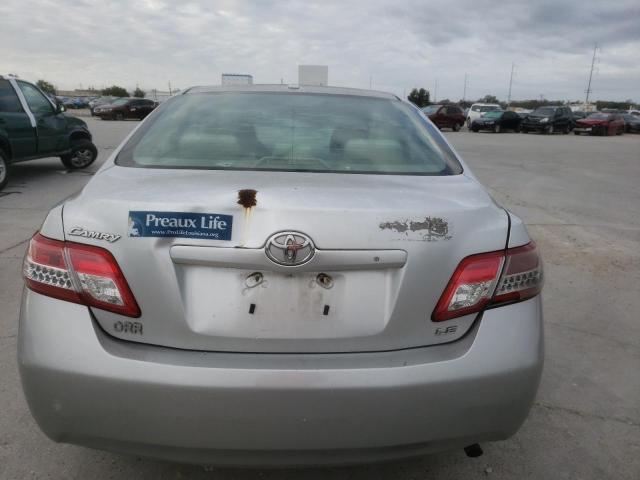 4T4BF3EK2BR144438 - 2011 TOYOTA CAMRY BASE SILVER photo 6