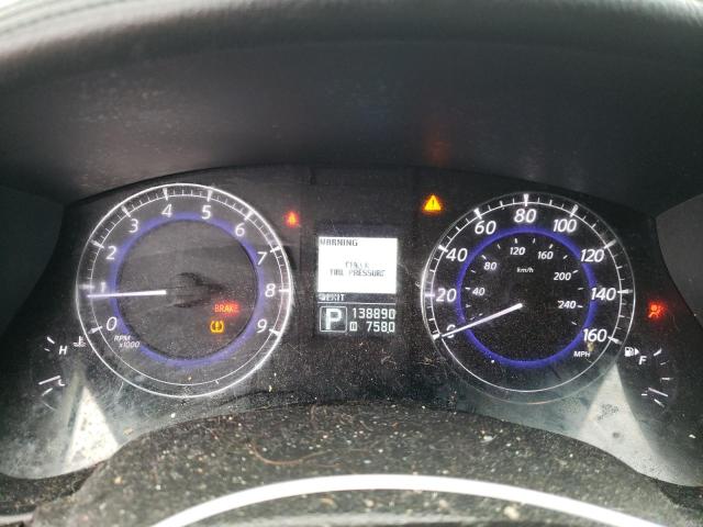 JN1AJ0HR8BM851711 - 2011 INFINITI EX35 BASE Արծաթագույն լուսանկար 9