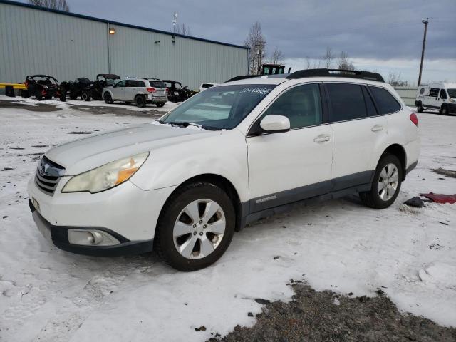 4S4BRBKC4A3359199 - 2010 SUBARU OUTBACK 2.5I LIMITED WHITE photo 1