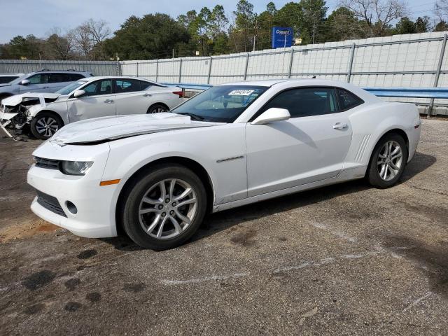 2G1FD1E34F9228453 - 2015 CHEVROLET CAMARO LT WHITE photo 1