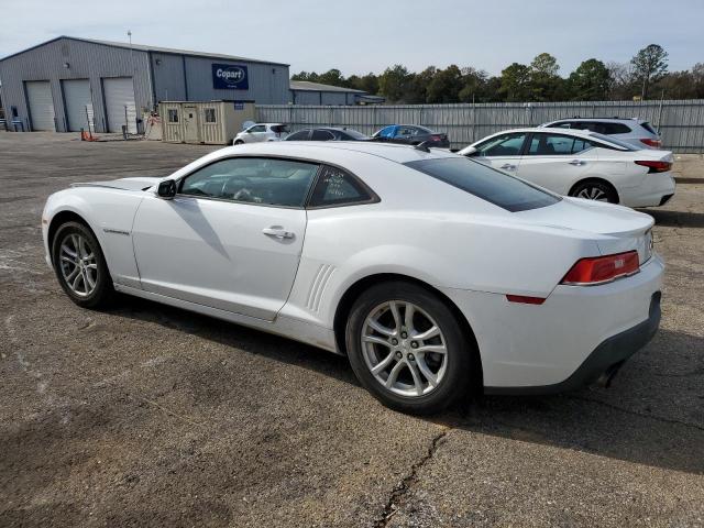 2G1FD1E34F9228453 - 2015 CHEVROLET CAMARO LT WHITE photo 2