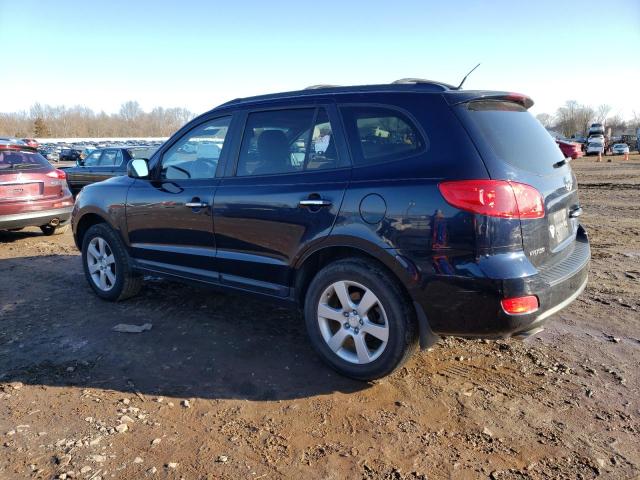 5NMSH73E48H216818 - 2008 HYUNDAI SANTA FE SE BLUE photo 2